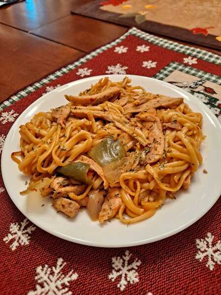 Sweet Chili Chicken Noodles